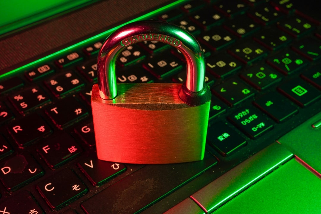 Photo of padlock sitting on top of black computer keyboard illustrating trade secret attorney services in Irvine, California.